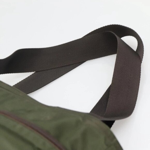 PRADA Tote Bag Nylon Khaki Auth BA3622 - Picture 12 of 16